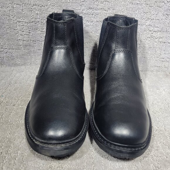 Timberland Earthkeepers Mens Size US 10 Black Pull On Chelsea Leather Boot Shoes - Picture 2 of 10